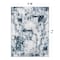 World Rug Gallery Contemporary Chic Abstract Design Area Rug 5' X 7' Blue 937BLUE5X7 - alternate 6